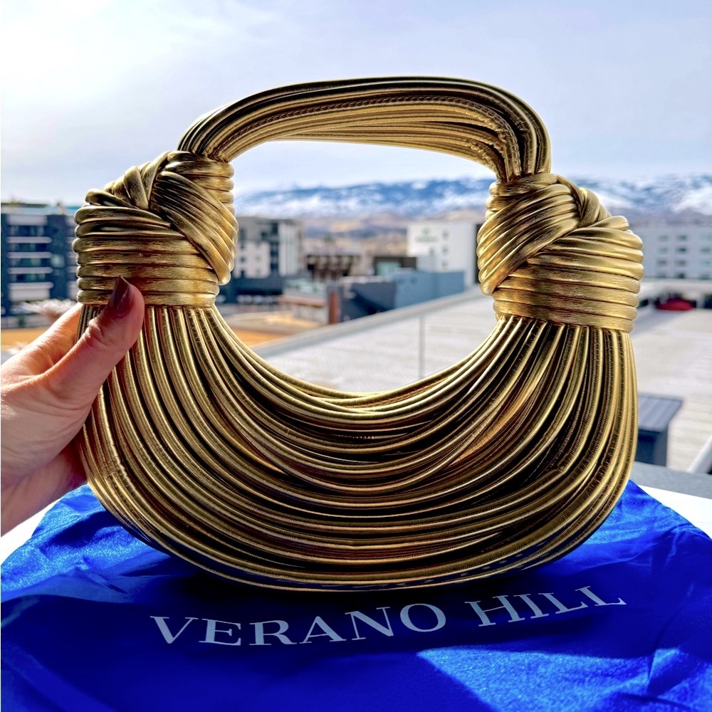 🤩 Stunning Unique 🔥 Vegan Leather Purse 💛